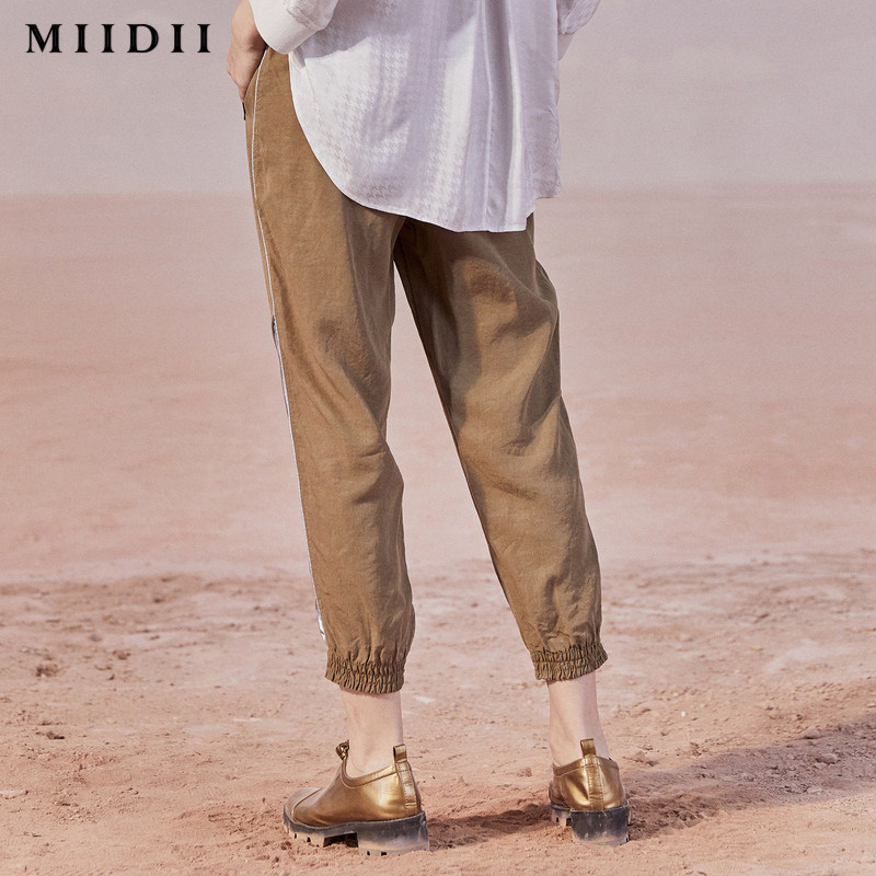 【商场同款】谜底20秋新品拼接休闲裤 谜底休闲裤