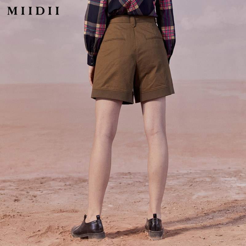 【商场同款】miidii /谜底20秋短裤 谜底休闲裤