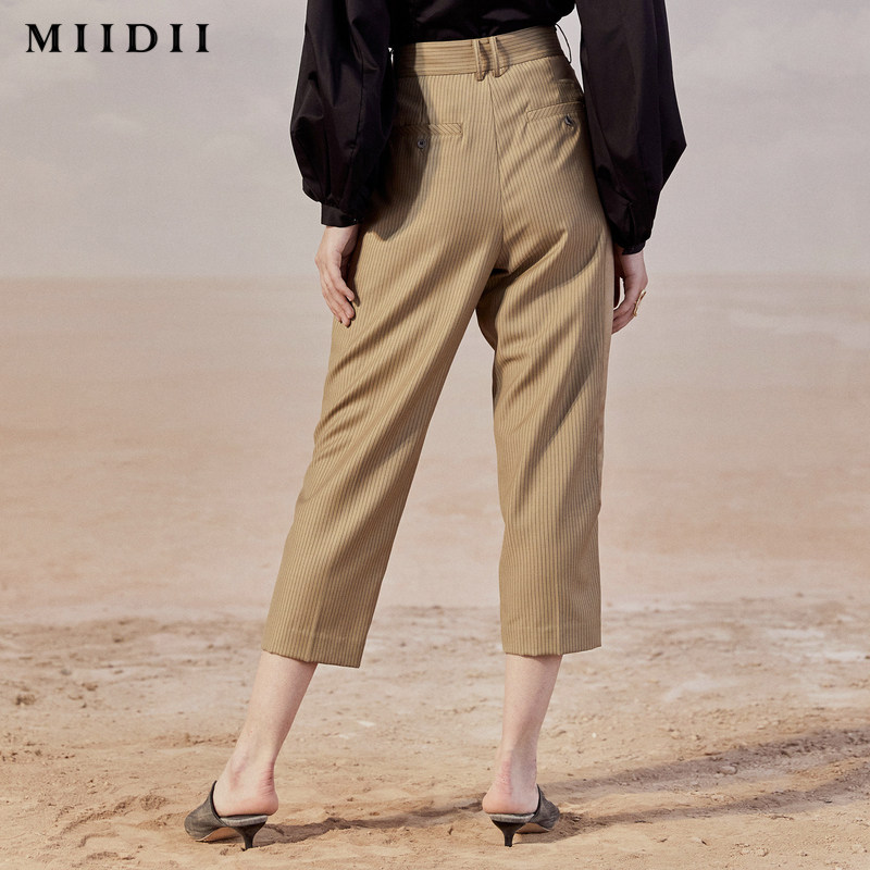 【商场同款】miidii /谜底20秋8分裤 谜底休闲裤