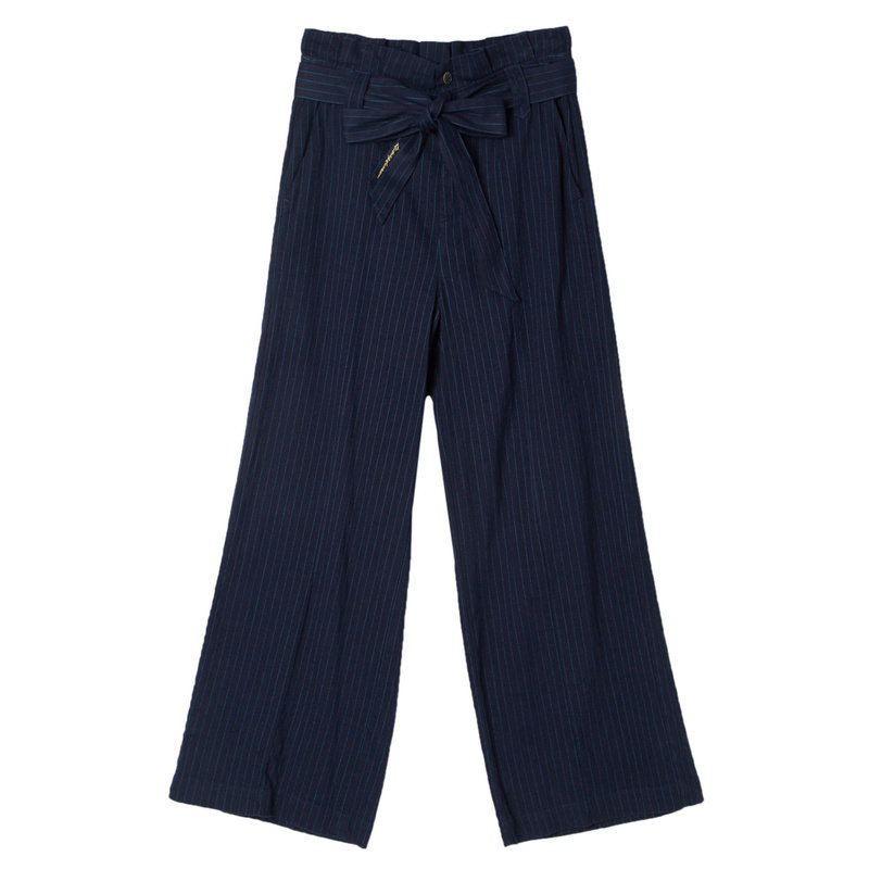 【商场同款】谜底2019秋新知性阔腿裤 谜底休闲裤