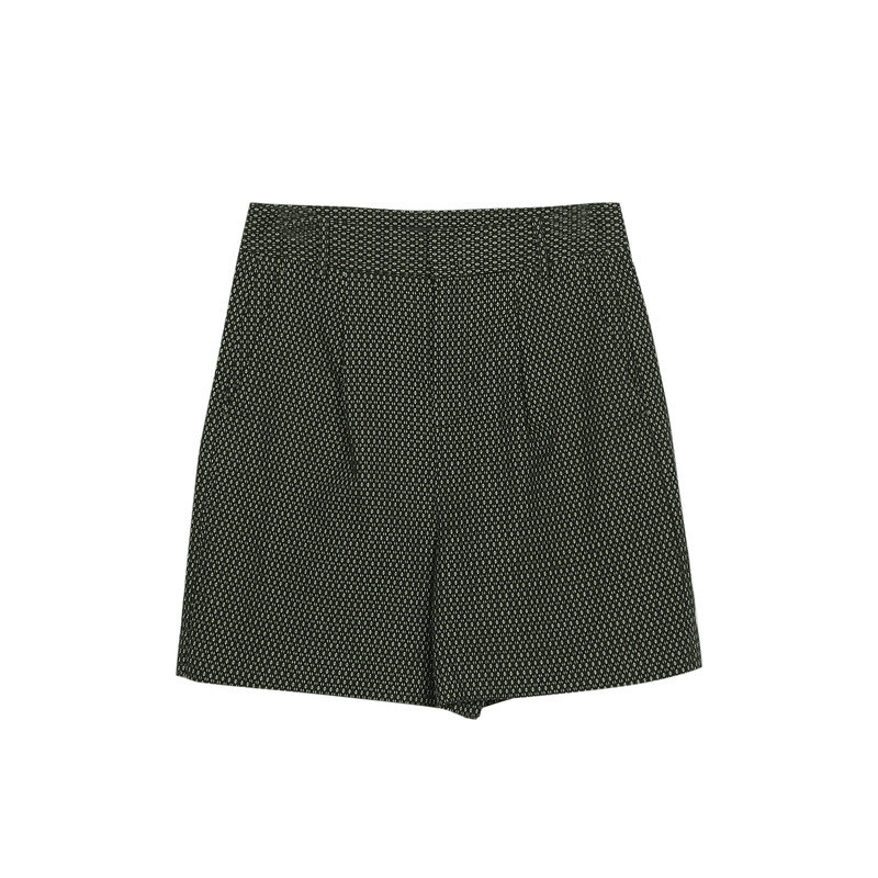 MIIDII谜底2022春秋通勤时髦西装阔腿短裤女a字宽松直筒221MK0139,淘宝优惠券,粉丝福利购,淘宝优惠卷