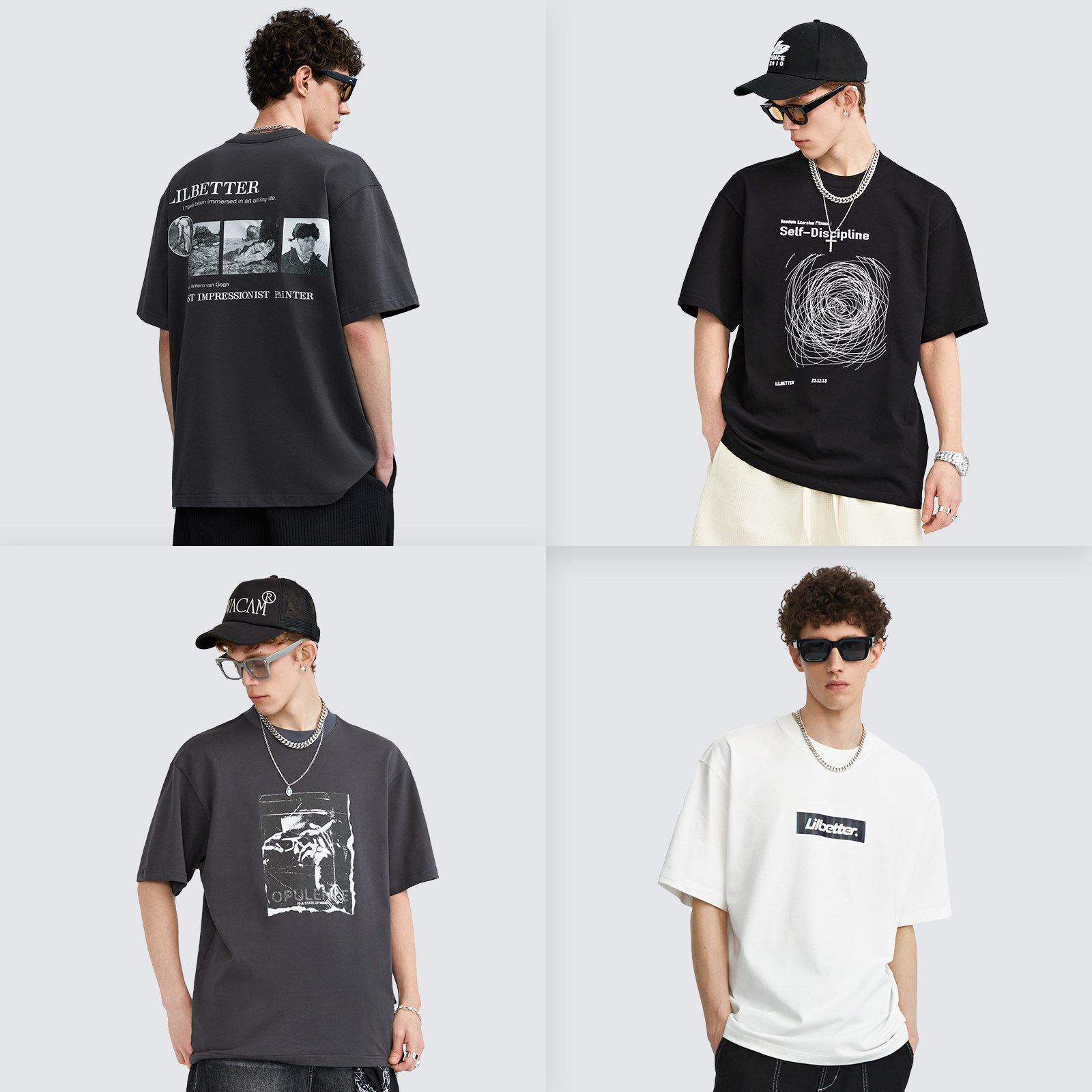 lilbetter潮流t恤男2023超值衬衫 lilbetterT恤