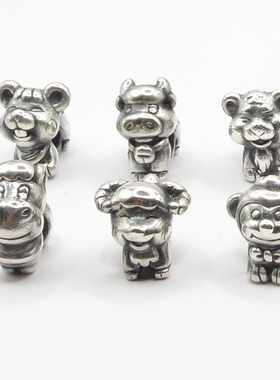 s999做旧复古泰银3d路路通