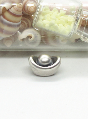 复古足银元宝路路通貔貅手链