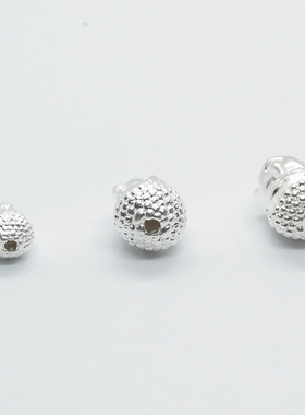 s999纯银3d硬银饰红绳释迦牟尼