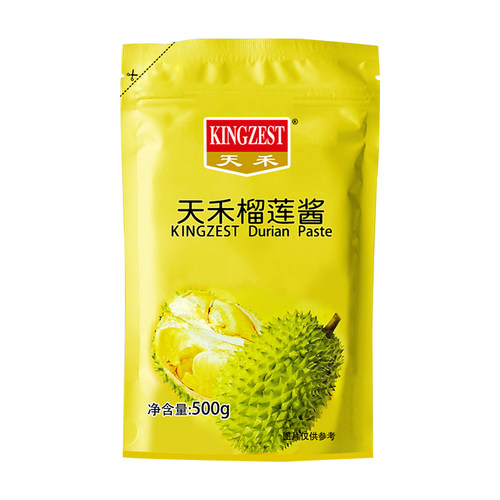 天禾榴莲酱500g榴莲汁烘焙甜品糕点榴莲果酱2包组合沙拉酱包邮 - 图3