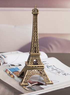 摆件巴黎艾菲尔铁塔房间客厅
