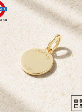 英伦代购 2女新款FOUNDRAE 18K黄金钻石吊坠 伦敦包邮