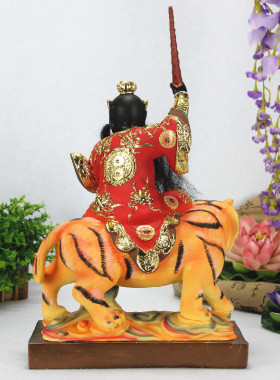 全虎12寸七彩敦煌坐骑张天师