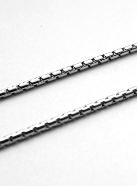 锤圆链钛钢男女项链饰品吊坠配链