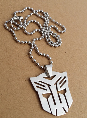 韩版欧美饰品项链钛钢男士吊坠