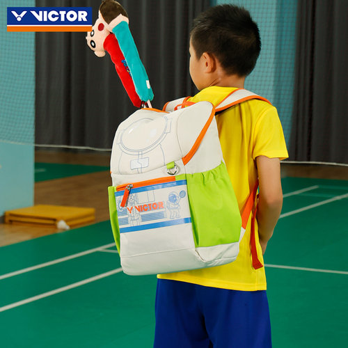 VICTOR威克多胜利羽毛球包青少年儿童款运动休闲双肩背包BR009JR - 图3