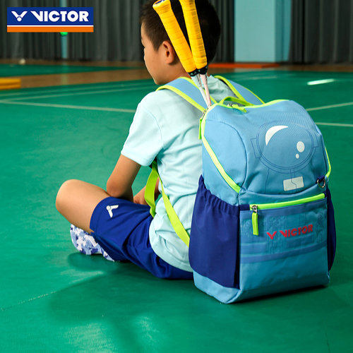 VICTOR威克多胜利羽毛球包青少年儿童款运动休闲双肩背包BR009JR - 图2