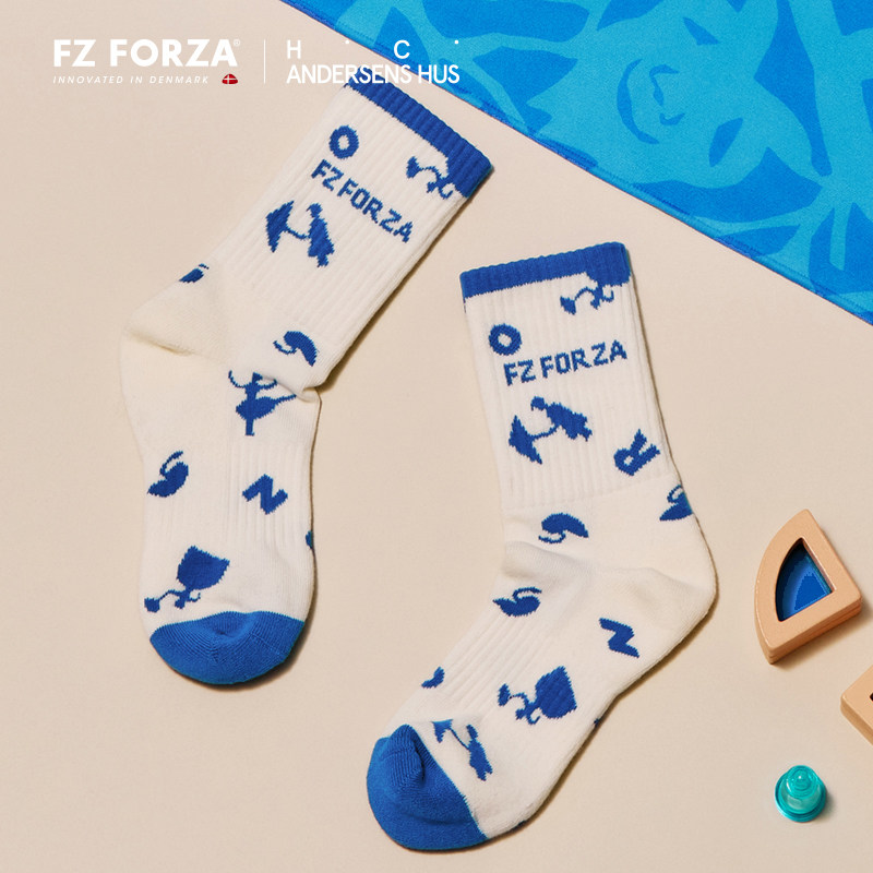 FORZA羽毛球袜FZ加厚毛巾底吸汗透气运动袜子SK505HCA - 图0