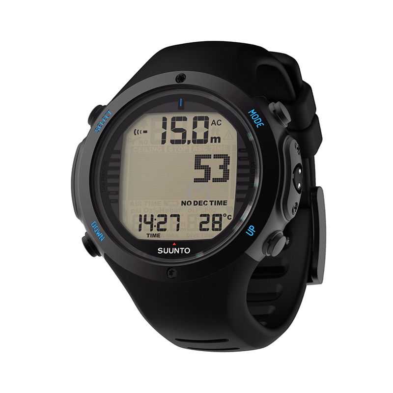 Suunto D6I Novo Zulu 颂拓专业潜水电脑表水肺深潜编织表带联保 - 图3