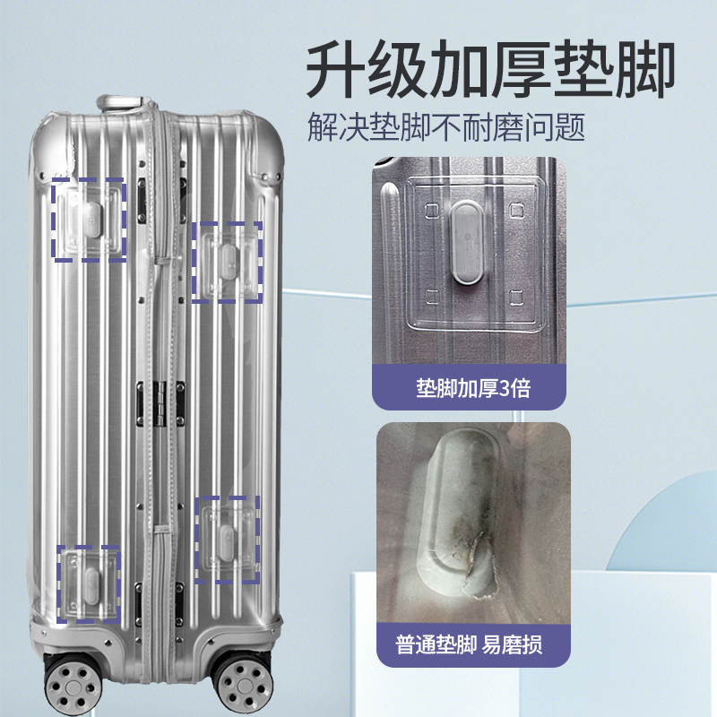 适用日默瓦保护套trunk plus31寸33寸rimowa行李箱essential箱套 - 图1