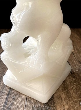 摆件门口白玉锦玉秀美白玉现代