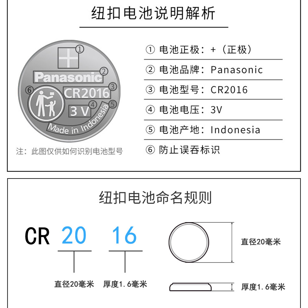 进口版 适用 2015-2017款力帆330EV汽车直板钥匙遥控器电池电子 - 图1