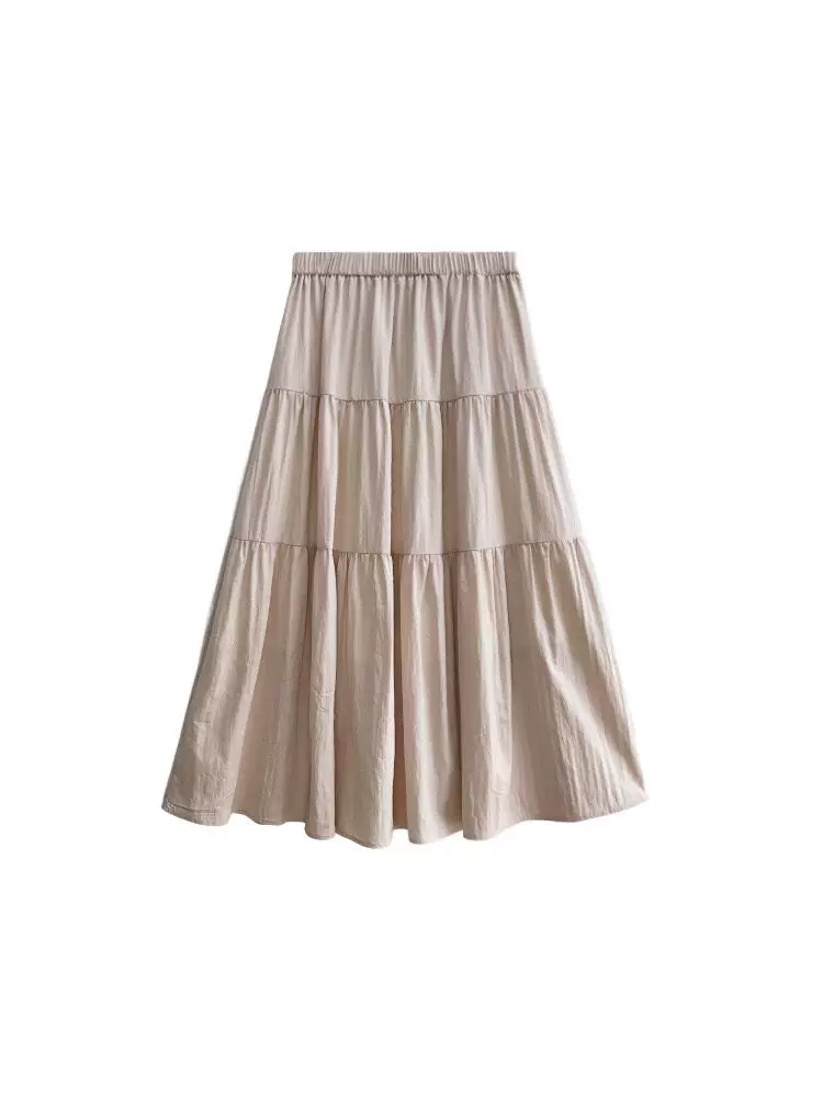 Skirt, elastic waist, plus size
