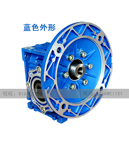 NMRV减速机蜗轮蜗杆减速器精密减速箱步进伺服异步涡轮涡杆波箱 - 图1