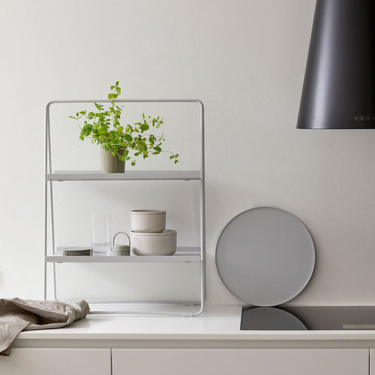 Danish zone kitchen multifunctional bedside shelf
