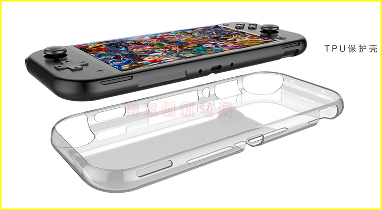任天堂Switch liteTPU套清水套 软套 保护壳 NS mini保护套 硅胶 - 图1