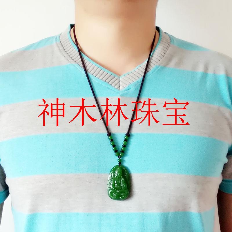 和田玉守护神阿弥陀佛菩萨属狗年吉祥佩戴物钛岁狗本命佛吊坠生肖