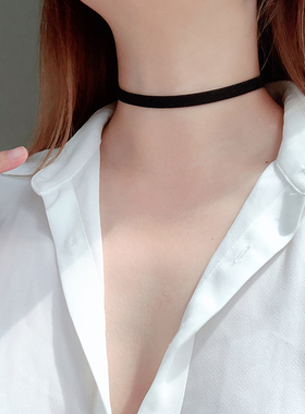 925纯银choker项链女脖子饰品
