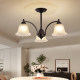 French American retro chandelier for living room, bedroom and dining room
