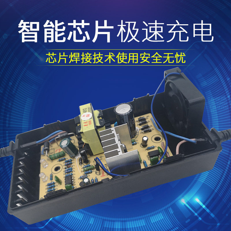 蓄电瓶电池充电器48V72V60V30AH40ah50ah35h等通用充电器铅酸通用,淘宝优惠券,粉丝福利购,淘宝优惠卷