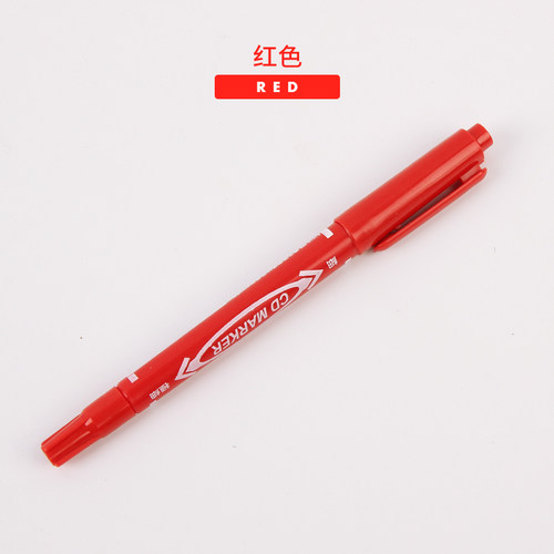 眼镜加工工具镜片用油性记号笔点瞳笔速干不易掉色大小双头可写 - 图1