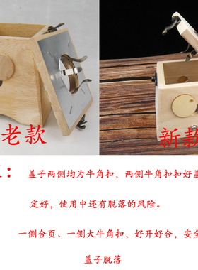 实木单孔1234孔艾灸盒可调温