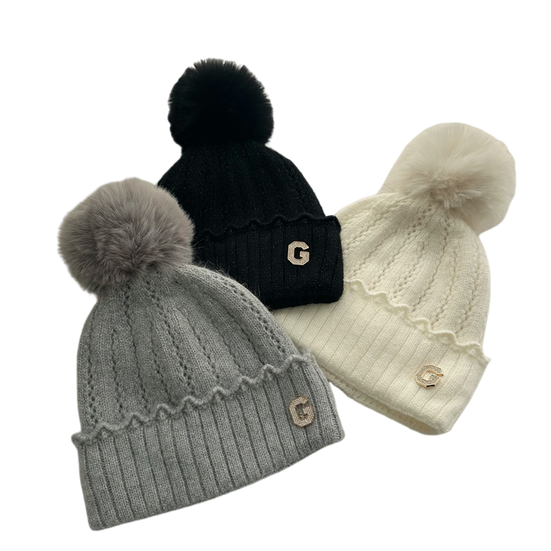 冬季新款毛线帽防寒护耳显脸小针织帽可加绒保暖可拆卸毛球套头帽,淘宝优惠券,粉丝福利购,淘宝优惠卷