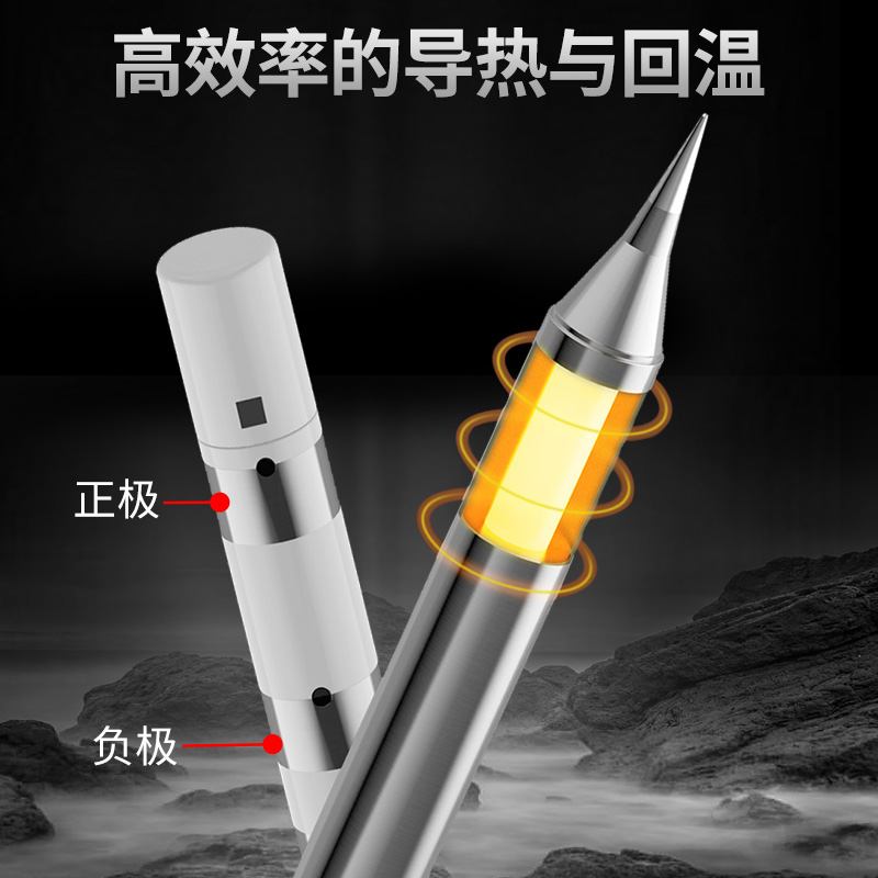 T12烙铁头T12黑金刚优质洛铁头T12-K/C4/BC2/D24/I/ILS/B2/JL02烙 - 图2