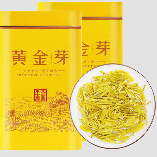 【黄金芽雨前一级】2025新茶叶正宗高山绿茶高档礼盒送礼 - 图0