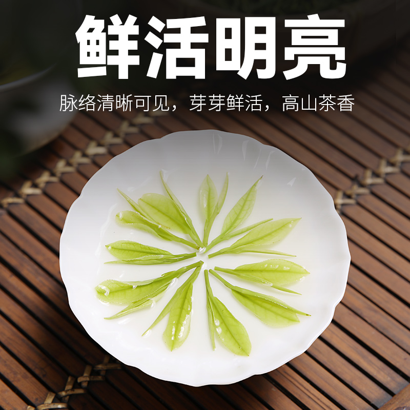 正宗安吉特产白茶2024新茶上市雨前特一级绿茶250g散装春茶御子恒 - 图2