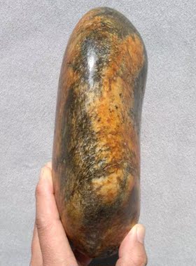 黄沁秋梨皮原石新疆和田玉籽料