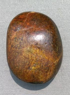 黄沁原石和田玉籽料手把件把件