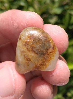 吊坠天然原石挂件手链白玉籽料