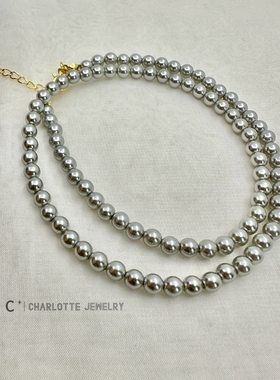 法国设计师气质叠戴锁骨链