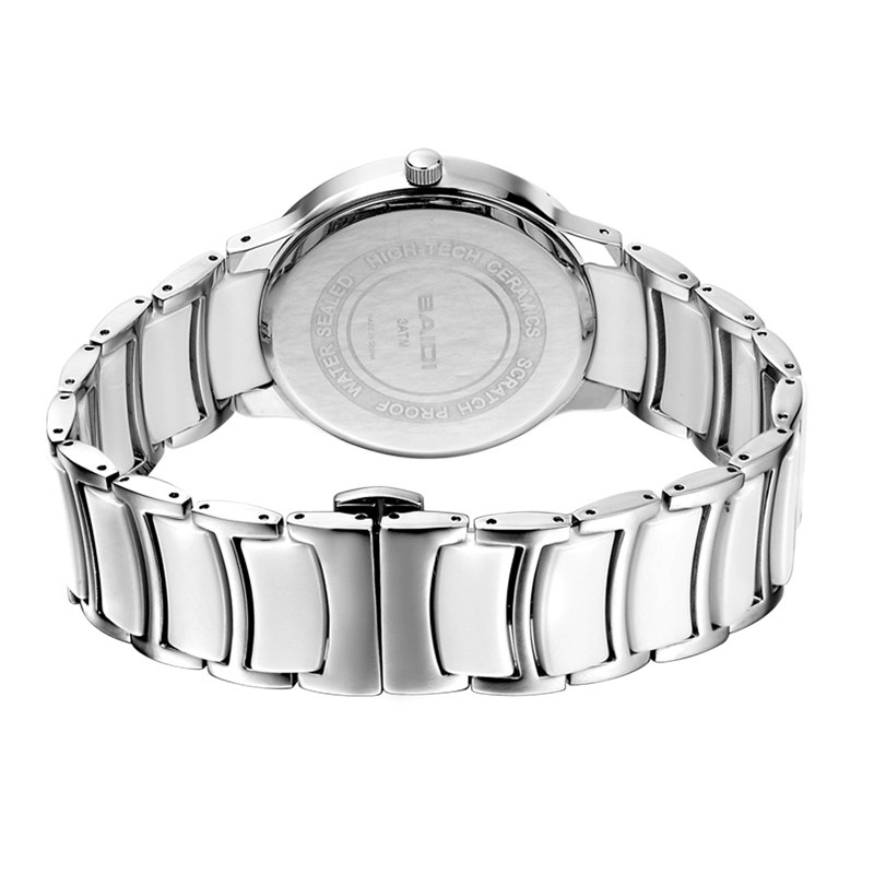 陶瓷大气潮流防水腕简约气质石英表 华城欣饰品国产腕表