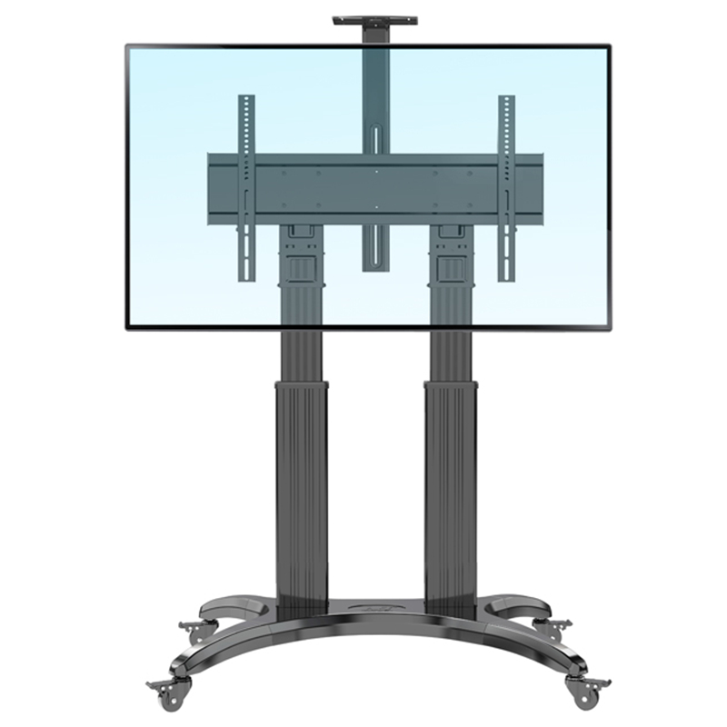 NB移动电视支架65-85寸电视落地视频会议一体机推车AVF1800-70-1P-图0