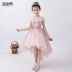 Trẻ em váy công chúa váy hồng hoa cô gái váy pettiskirt cô gái nhỏ chủ trang phục trang phục sinh nhật buổi tối - Váy trẻ em