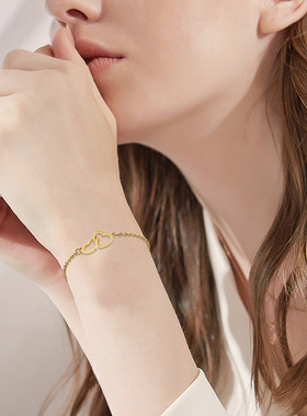 diy镜面时尚风情侣手链