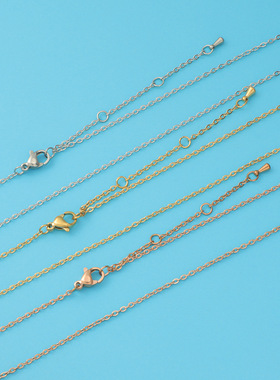 RUMNVNTY尾链项链不锈钢