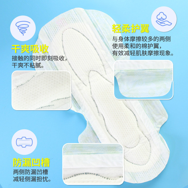 韩国LG贵爱娘贵艾朗艾草卫生巾33cm夜用加长姨妈巾防异味3包组合,淘宝优惠券,粉丝福利购,淘宝优惠卷