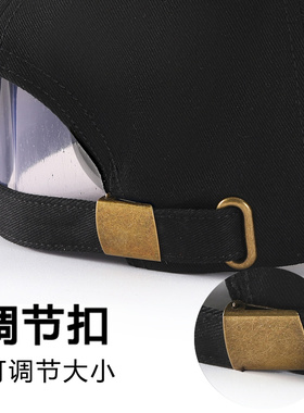 大头围棒球帽硬顶男款鸭舌帽刺绣