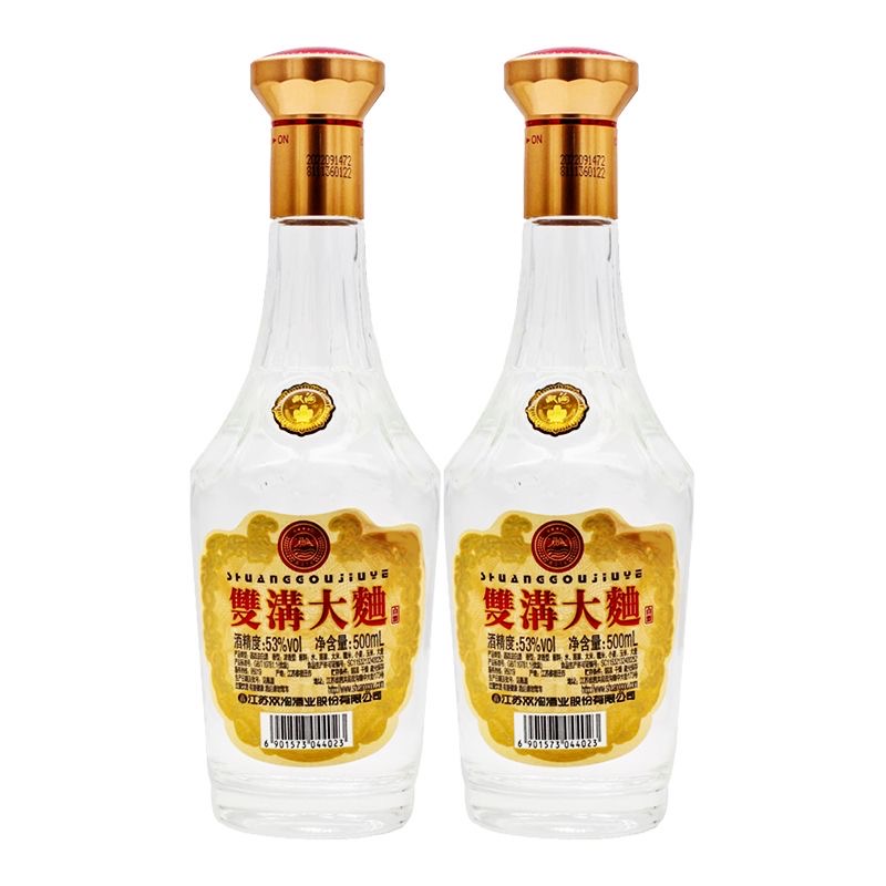 双沟大曲金奖53度500ML*9瓶光瓶装浓香型白酒纯粮食白酒 - 图0