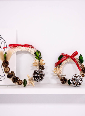 新年装饰摆件圣诞浆果拍照道具