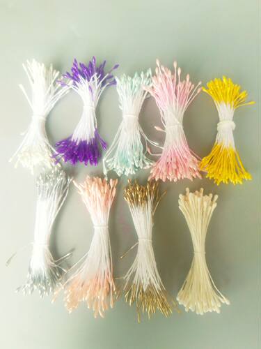 珠光花心 丝网花 水晶花出来花蕊小米芯 - 图1